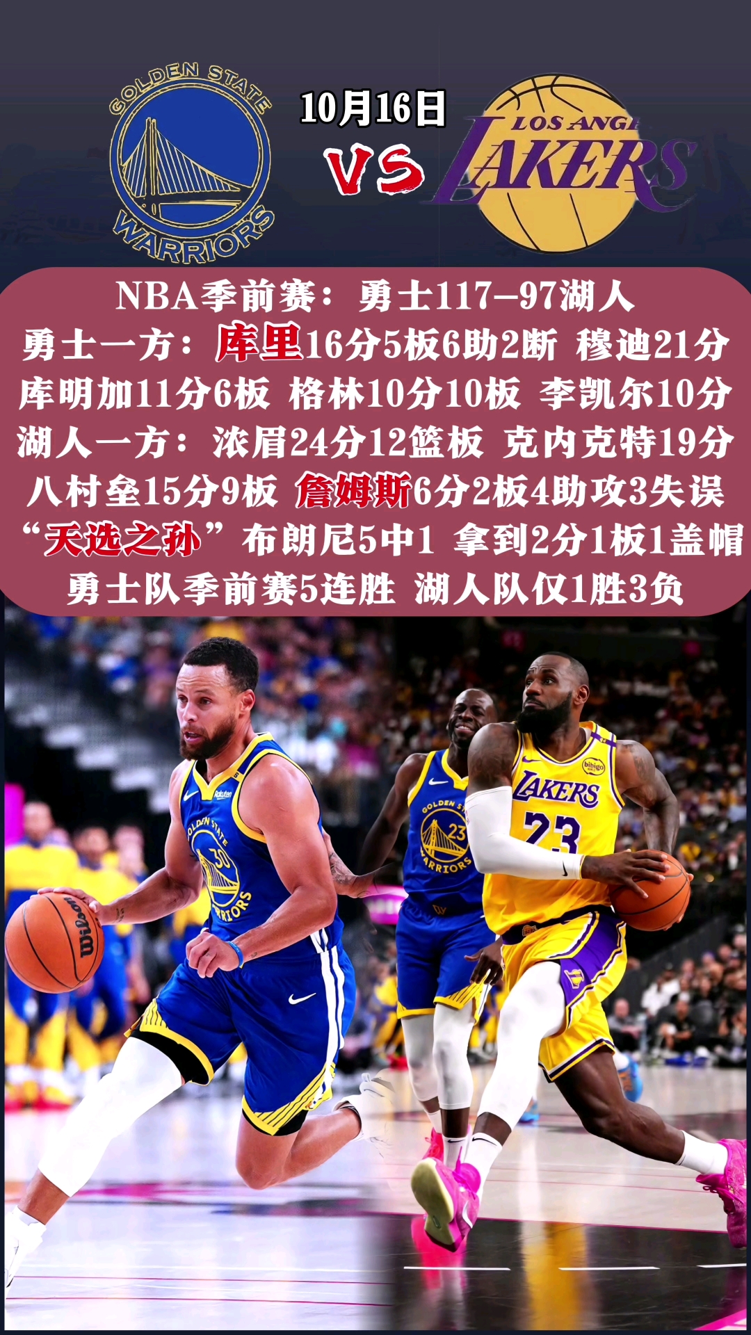 火箭队经典对决勇士，胜负难分